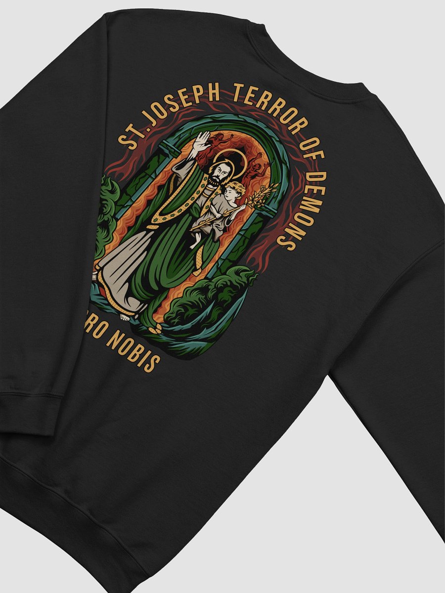 St.Joseph Terror of Demons Sweatshirt product image (2)
