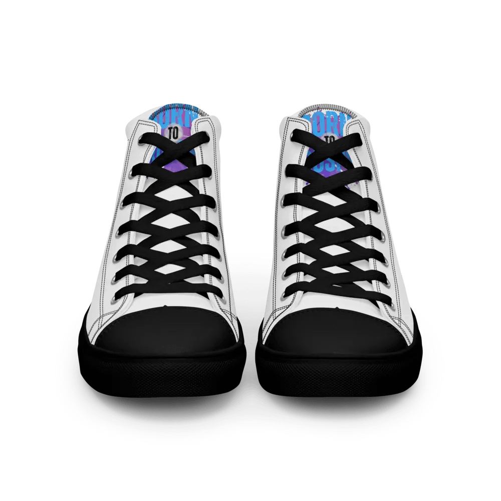 Retro Born to Prosper Splash High Tops product image (3)