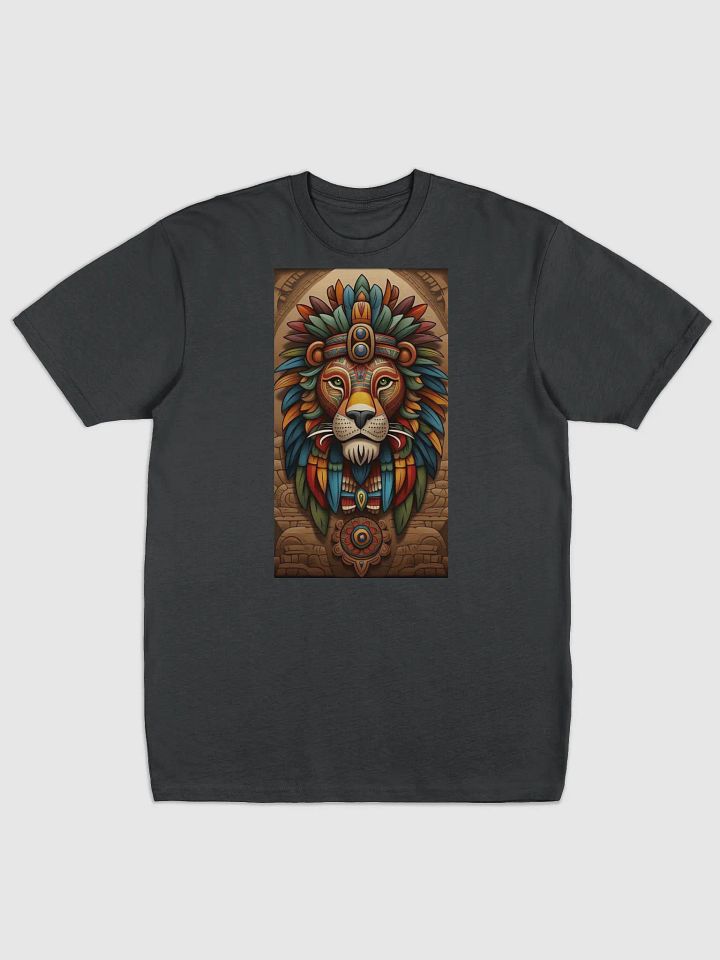 Tribal Lion Feather Headdress Men's Tee product image (1)