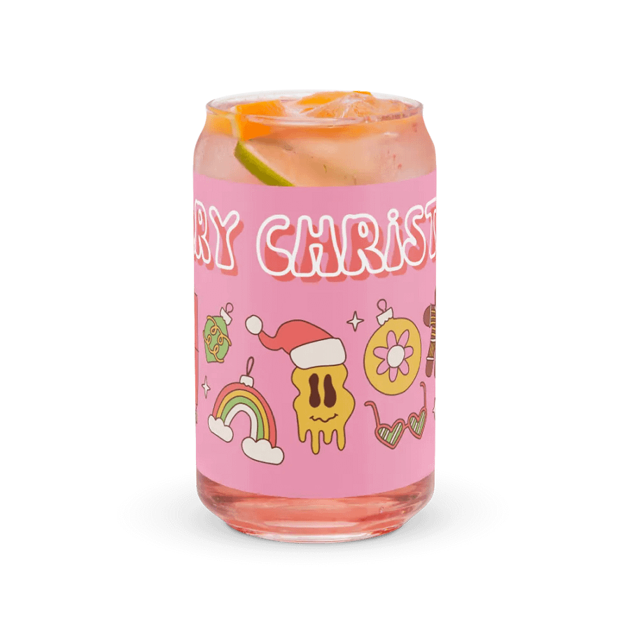 Merry Cristmas Noel 2025 Sipper Glass, product image (37)