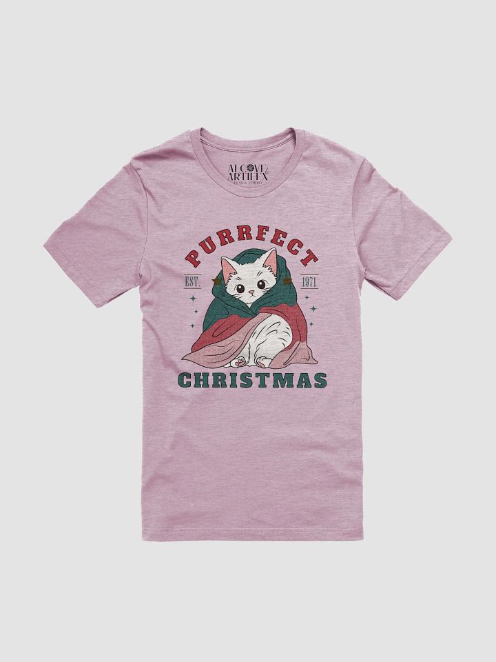 Cute T-Shirt Design- Purrfect Christmas product image (42)