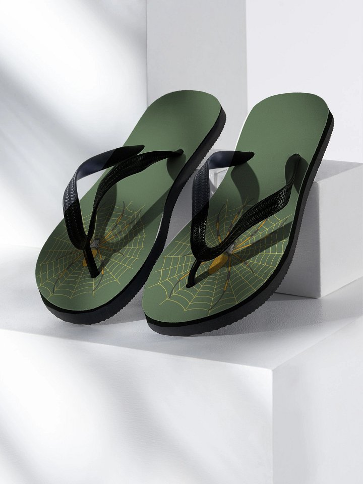 Orb Weaver Flip Flops product image (1)