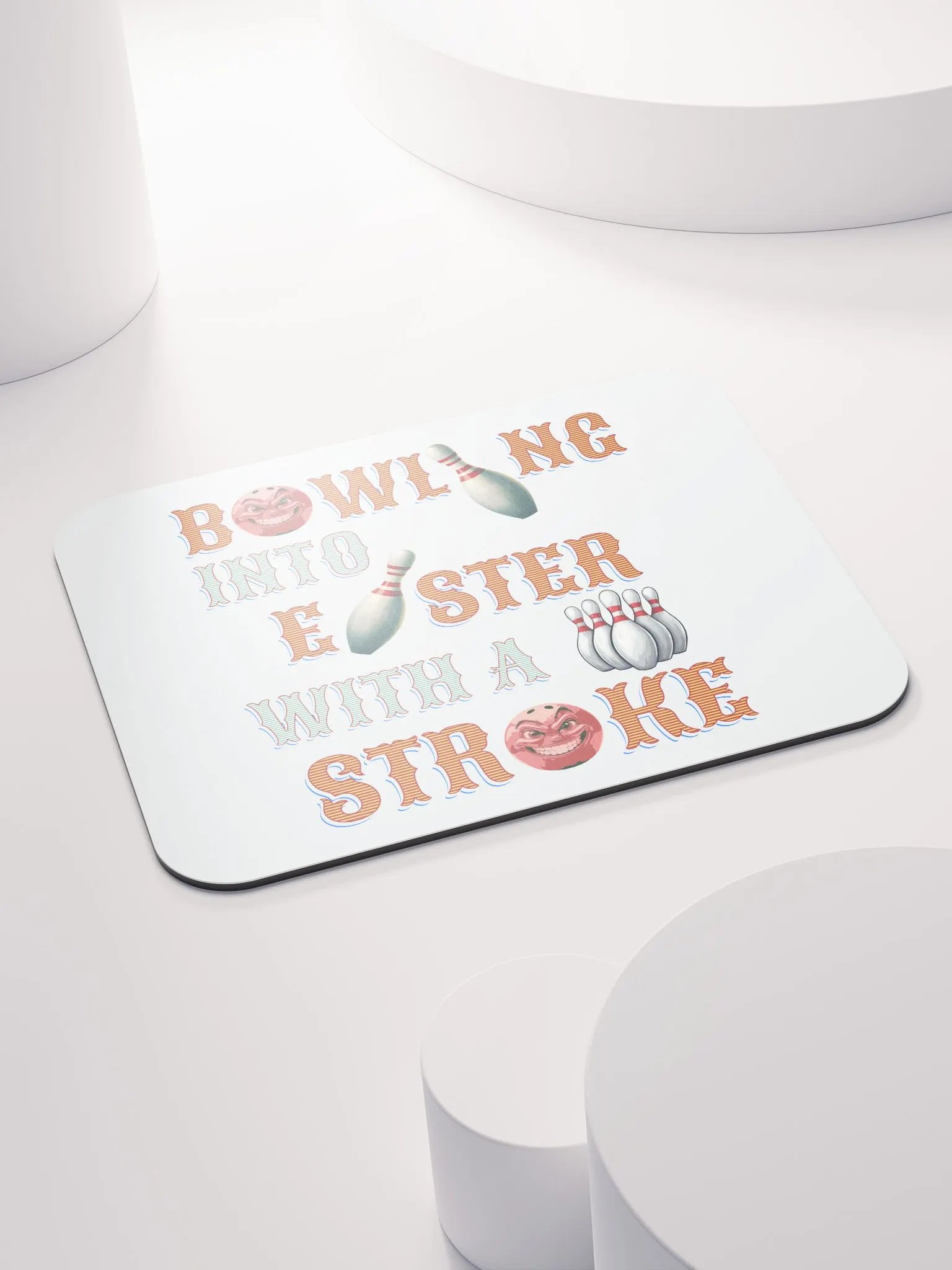 Bowling Into Easter With A Strike Fun Mouse Pad product image (4)