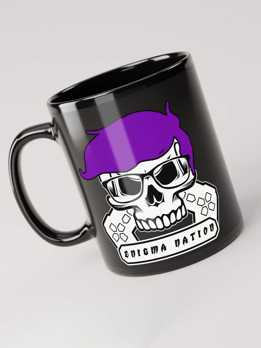 Enigma Nation Black Glossy Mug product image (6)