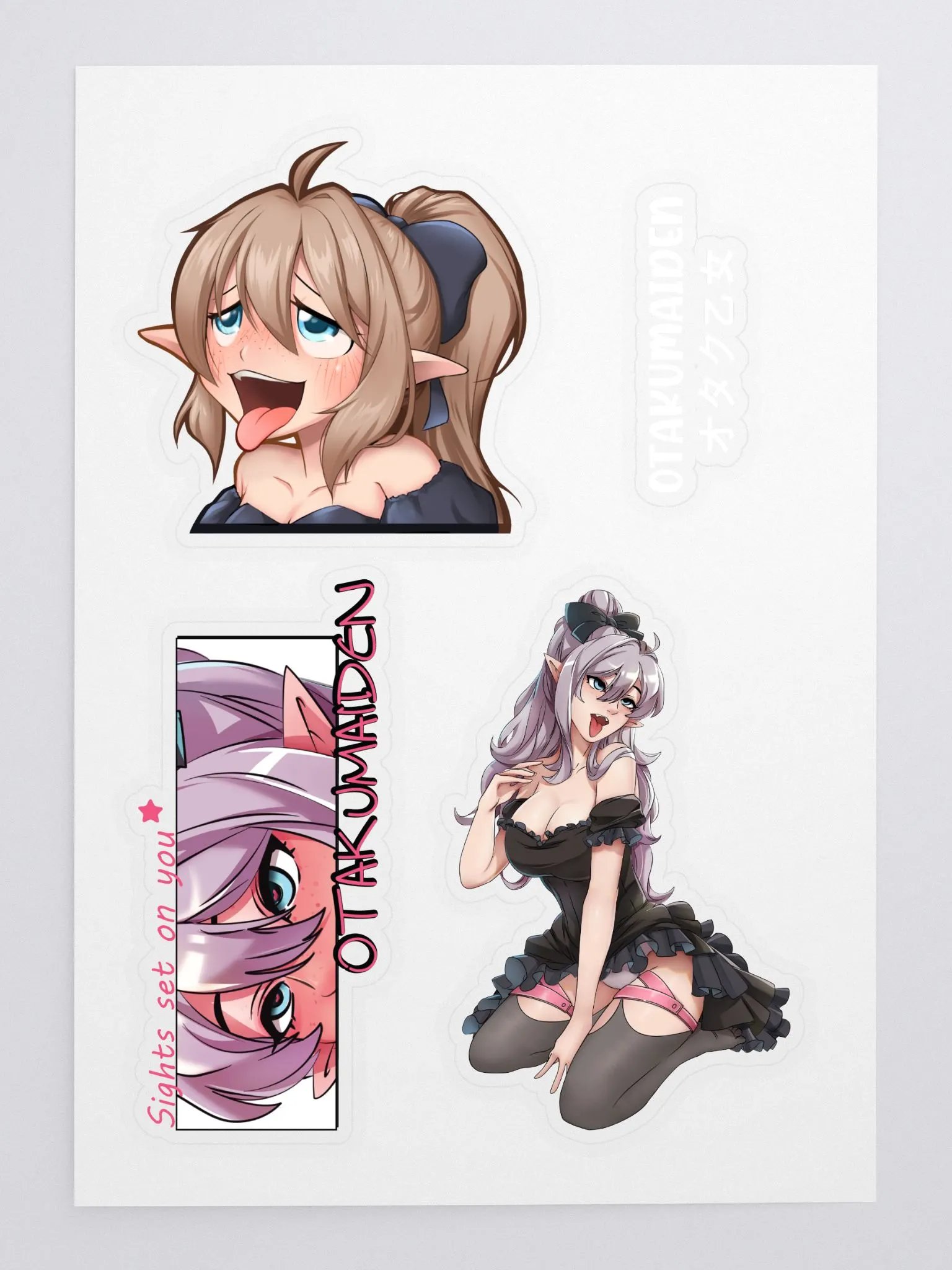 Lewd Maiden Sticker Pack product image (3)