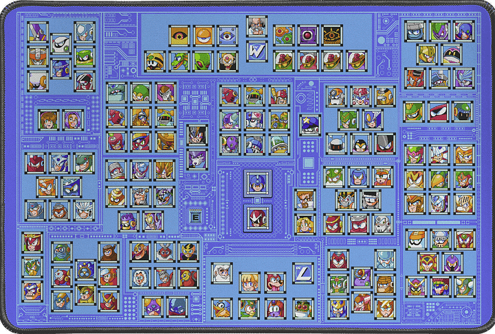 Megaman Motherboard: Get Equipped Desk Mat product image (1)