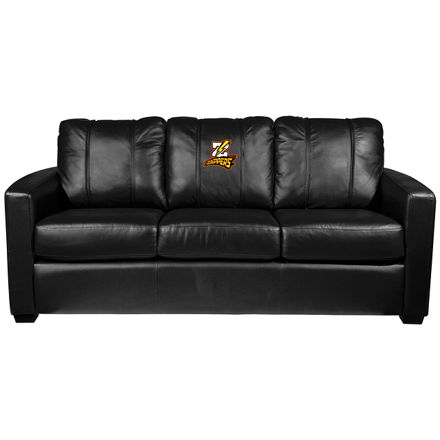 Silver Sofa with Zappers Logo product image (1)
