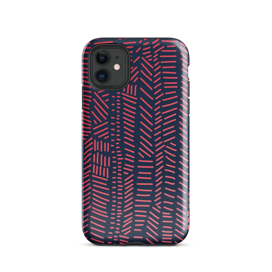 Crimson Weave Tough Case for iPhone® product image (24)