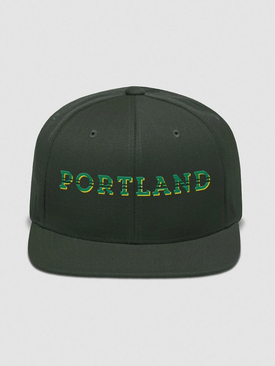Yupoong Wool Blend Snapback Cap - Portland product image (1)