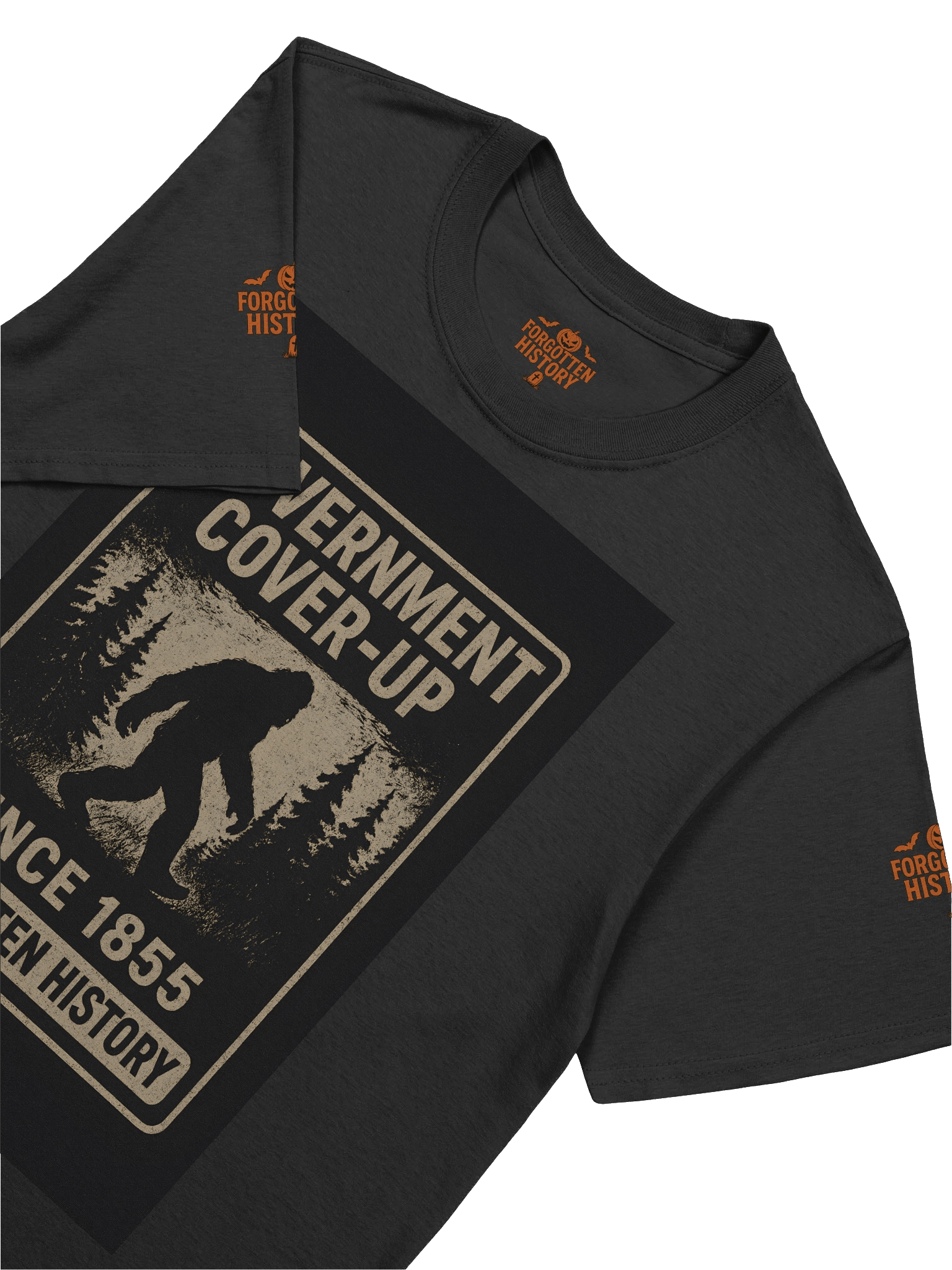 Bigfoot’s Haunted Forest – Halloween T-Shirt product image (7)