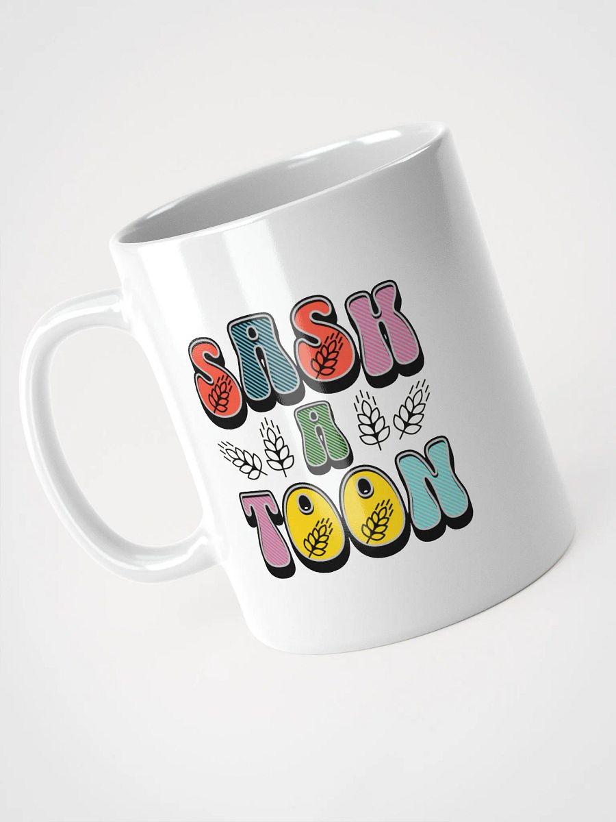 Saskatoon Block Letter Wheat Elegance Mug product image (2)