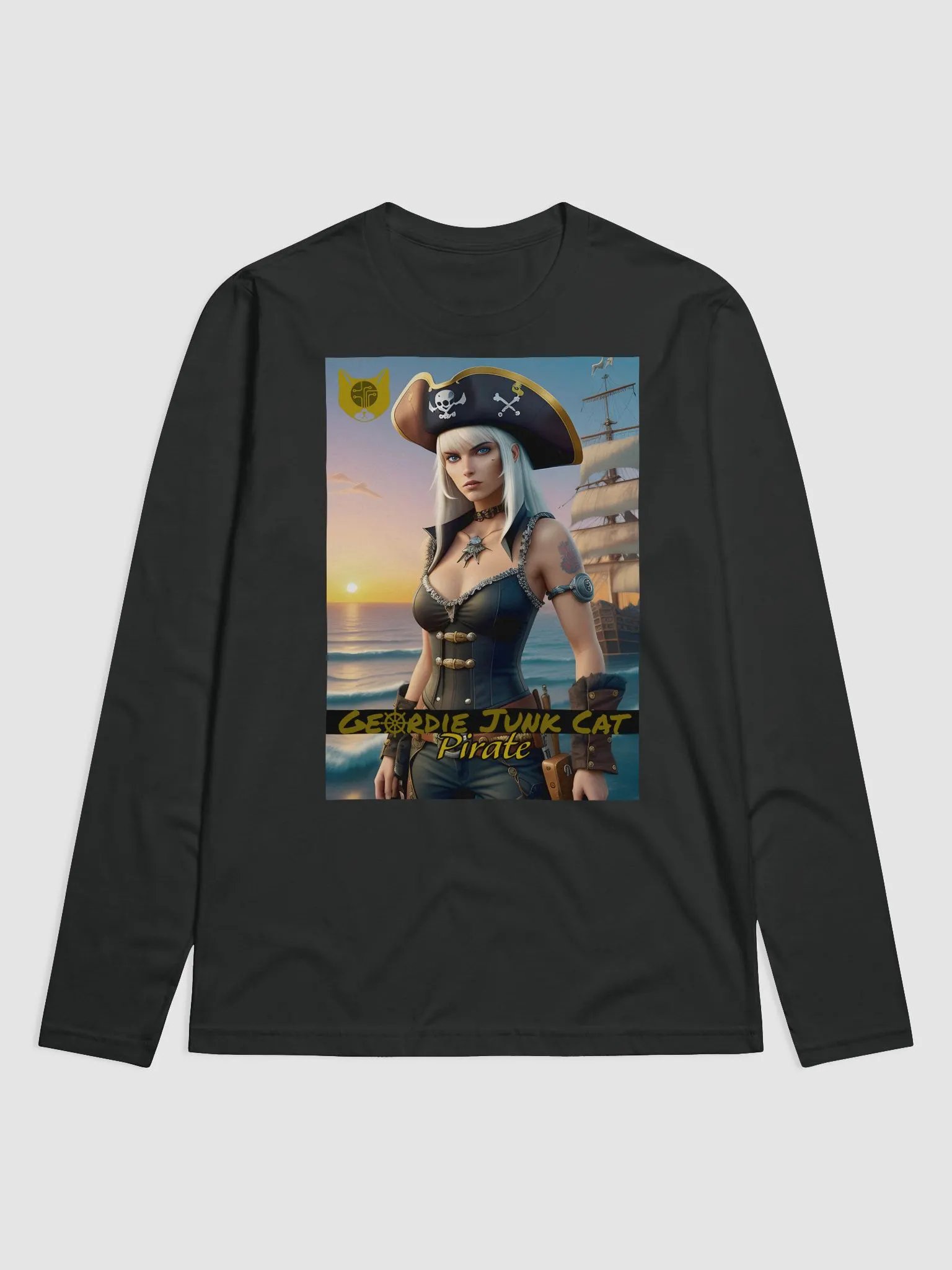 PIRATE TWO Long Sleeved Tee (US SHIPPING) product image (1)