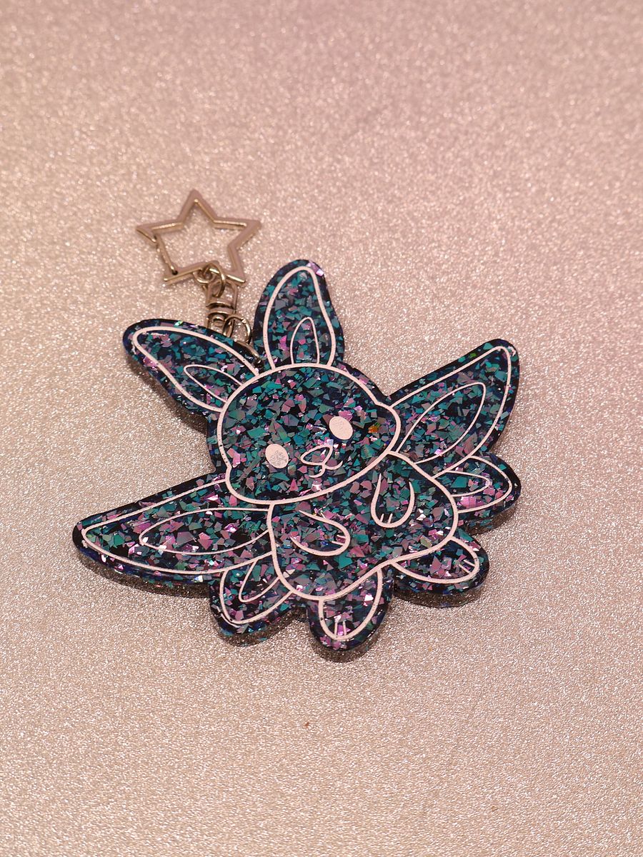 Kawaii Bunny Fairy Keychain product image (3)