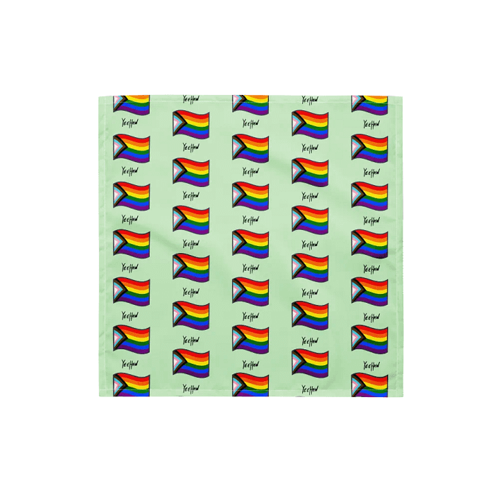 Cowboy x Pride Bandana (Green) product image (1)