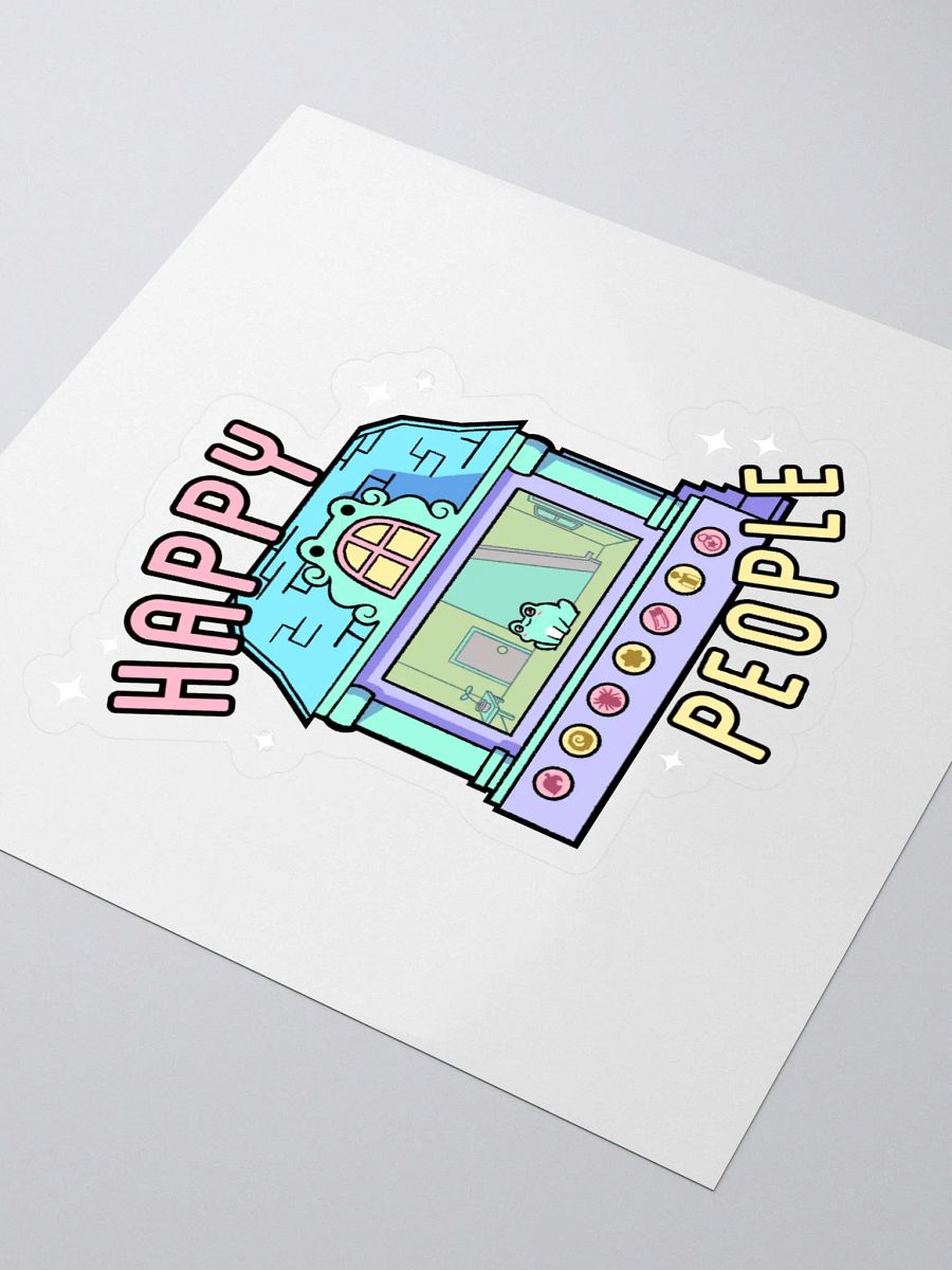 'Pixel Frogs' Sticker product image (3)