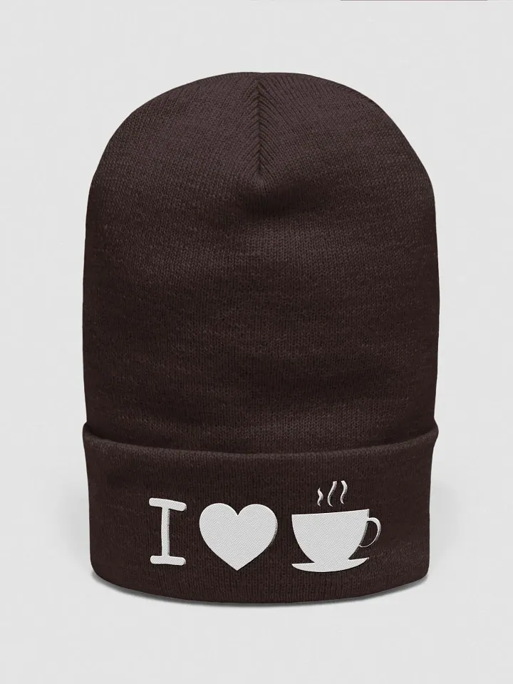 I LOVE COFFEE Beanie product image (2)