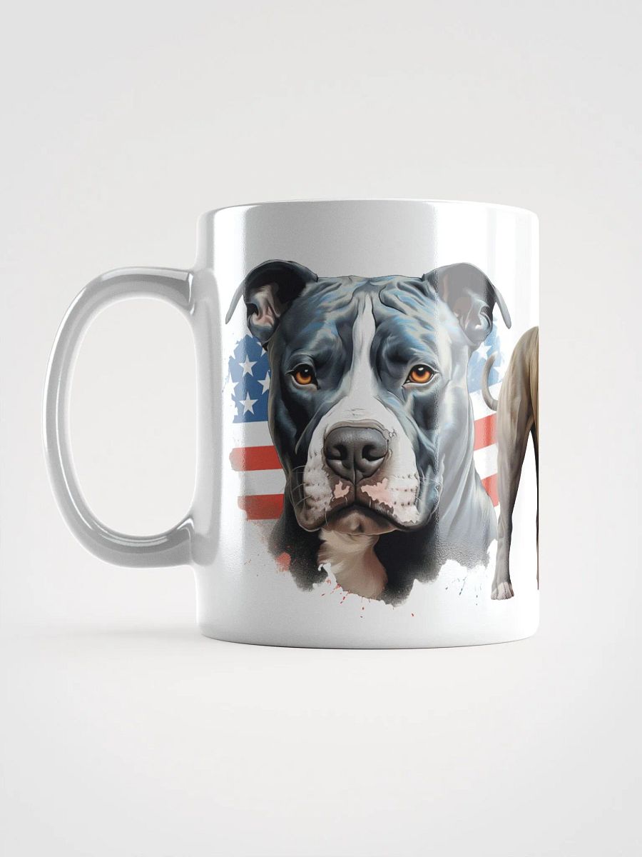 Patriotic Pups White Glossy Mug product image (6)