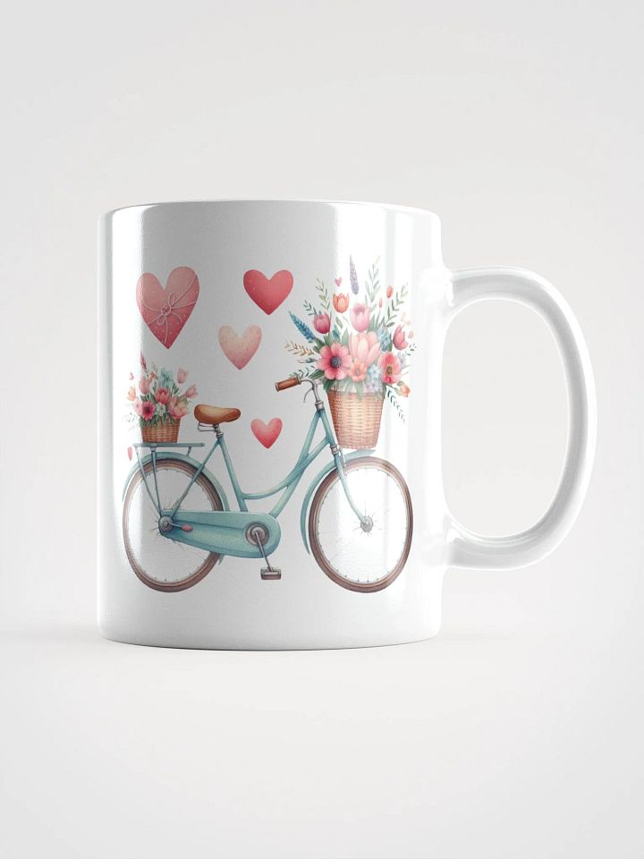 Whimsical Bicycle Romance Mug product image (1)