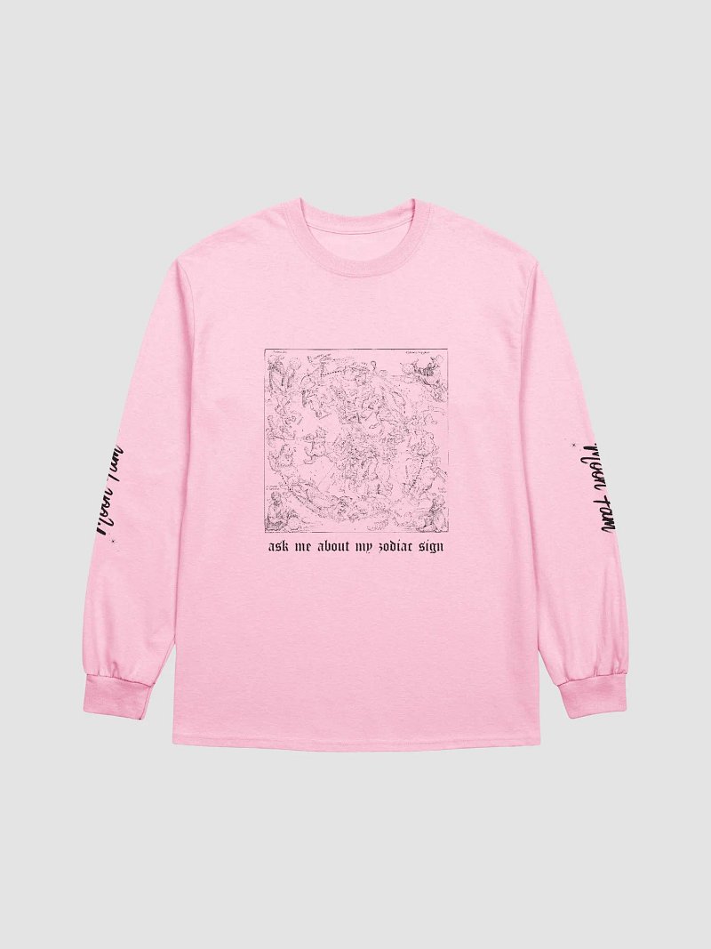 ASK ME ABOUT MY ZODIAC SIGN ✨ Gildan Long Sleeve