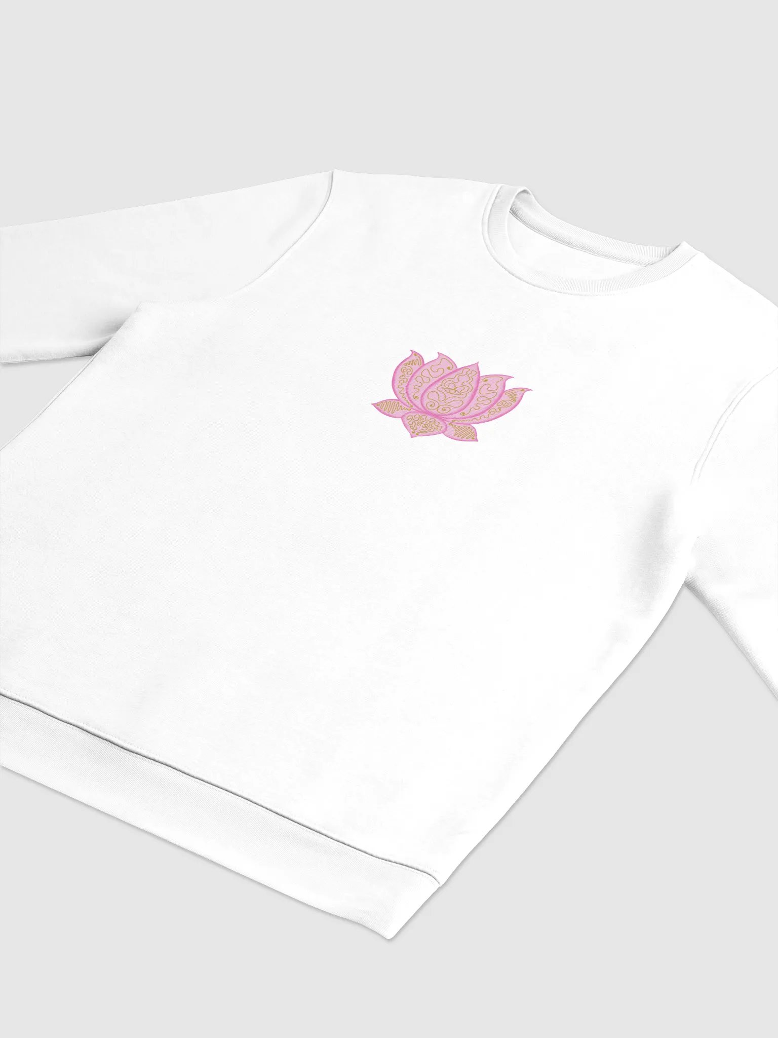 Golden Lotus Organic Sweatshirt product image (3)