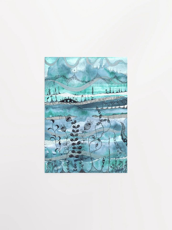 Serenity Depths Matte Poster product image (1)