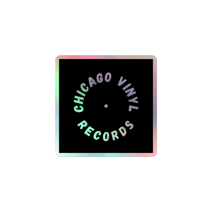 Chicago Vinyl Records Holographic Sticker product image (1)