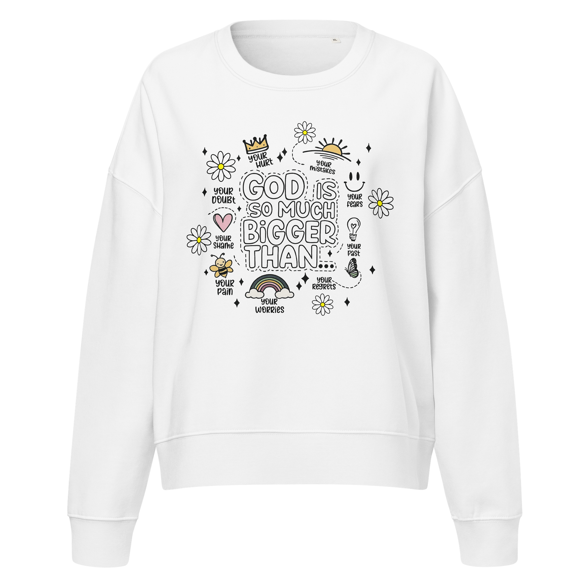 Bigger Than Organic Crew Neck Sweatshirt product image (1)