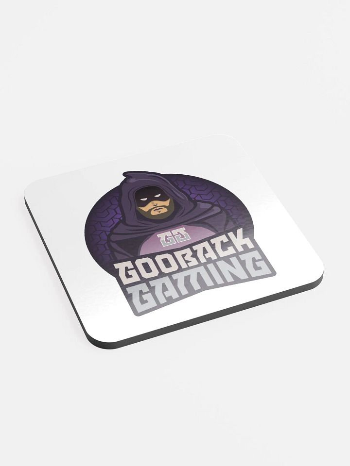 GoobackGaming main logo coaster product image (2)
