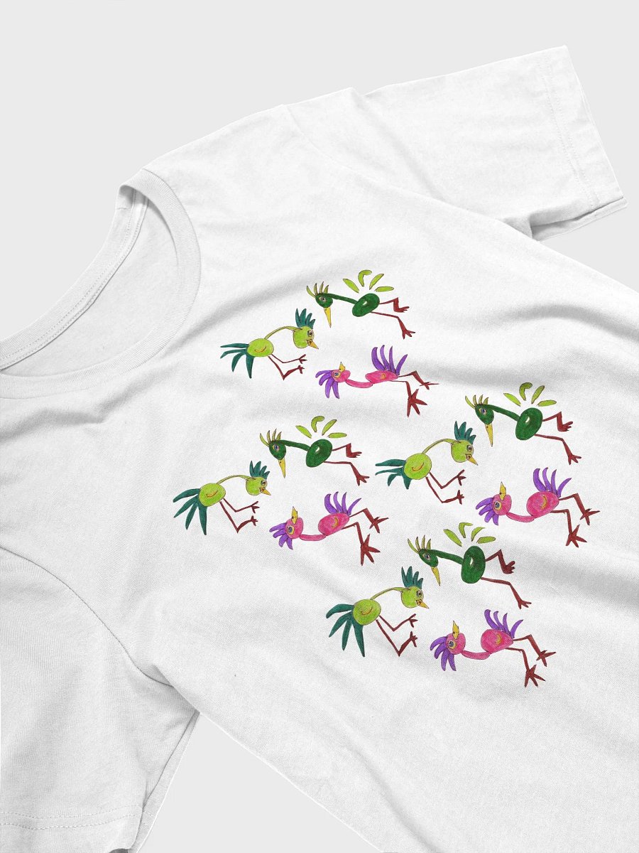 Whimsical Bird Party T-Shirt product image (50)