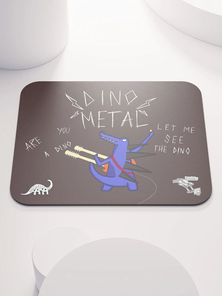 Dino Metal Mouse Pad product image (1)