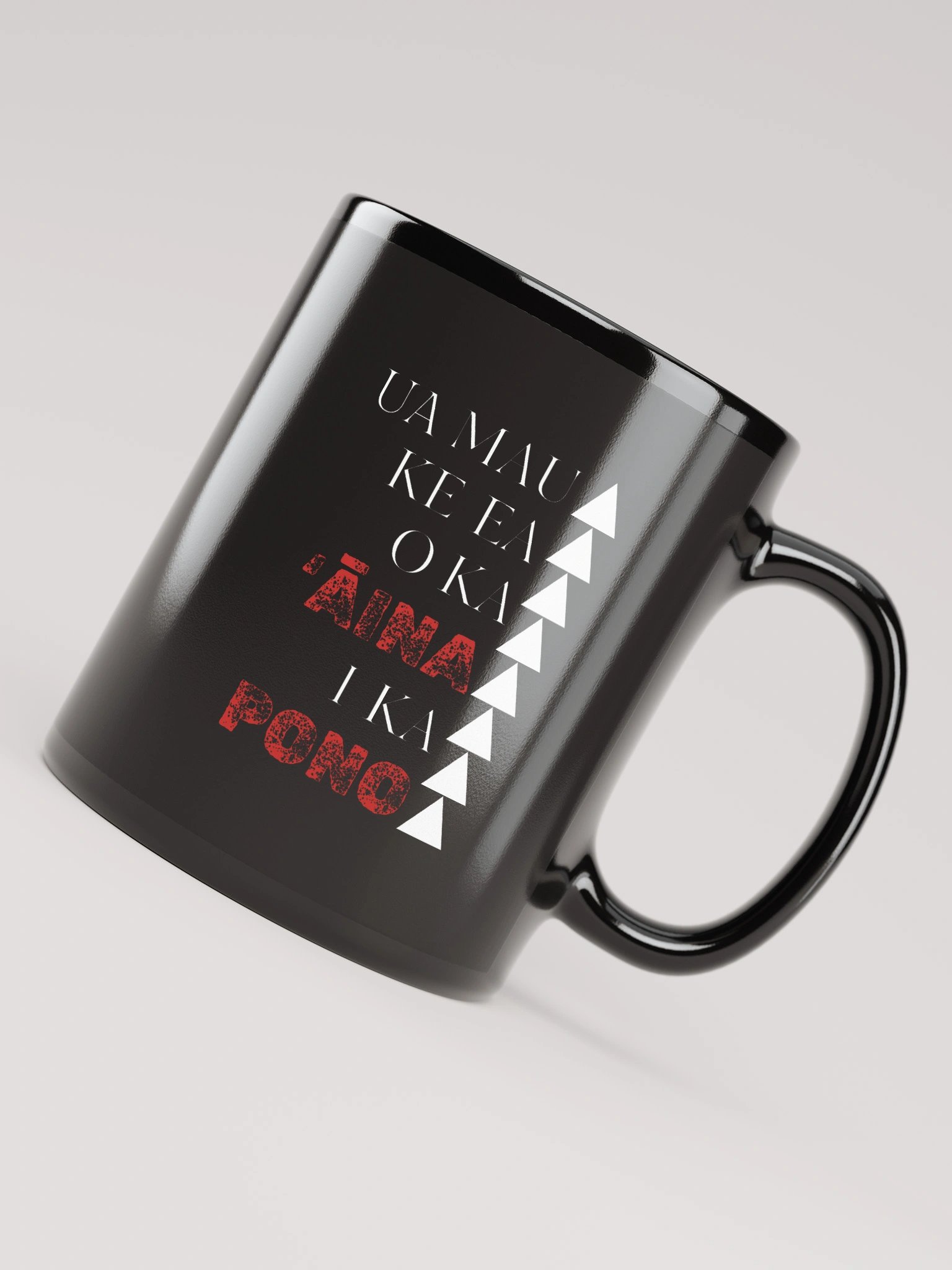 Black Mug - Ua Mau Ke Ea O Ka Aina I Ka Pono product image (8)