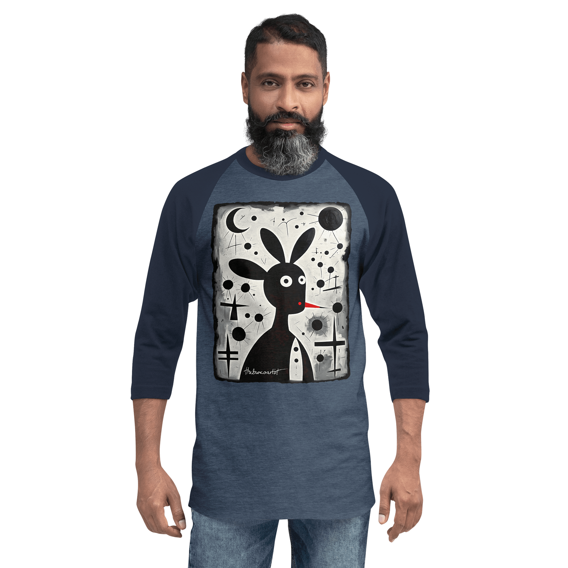 Tultex Fine Jersey Raglan Tee product image (1)