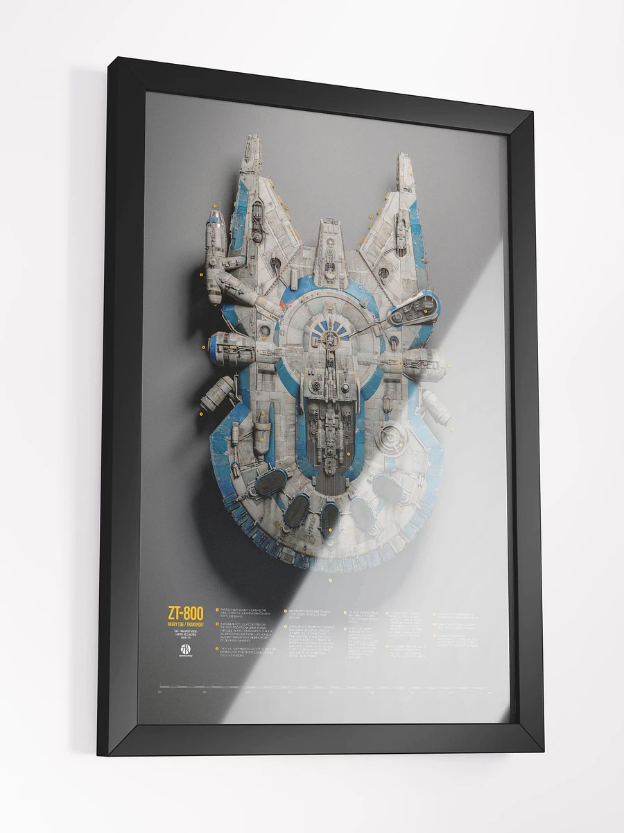Poster - ZT-800 - Spaceship Overview Series product image (3)