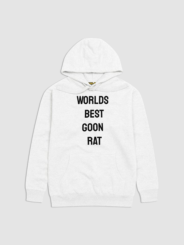 World’s Best Goon Rat Hoodie product image (1)