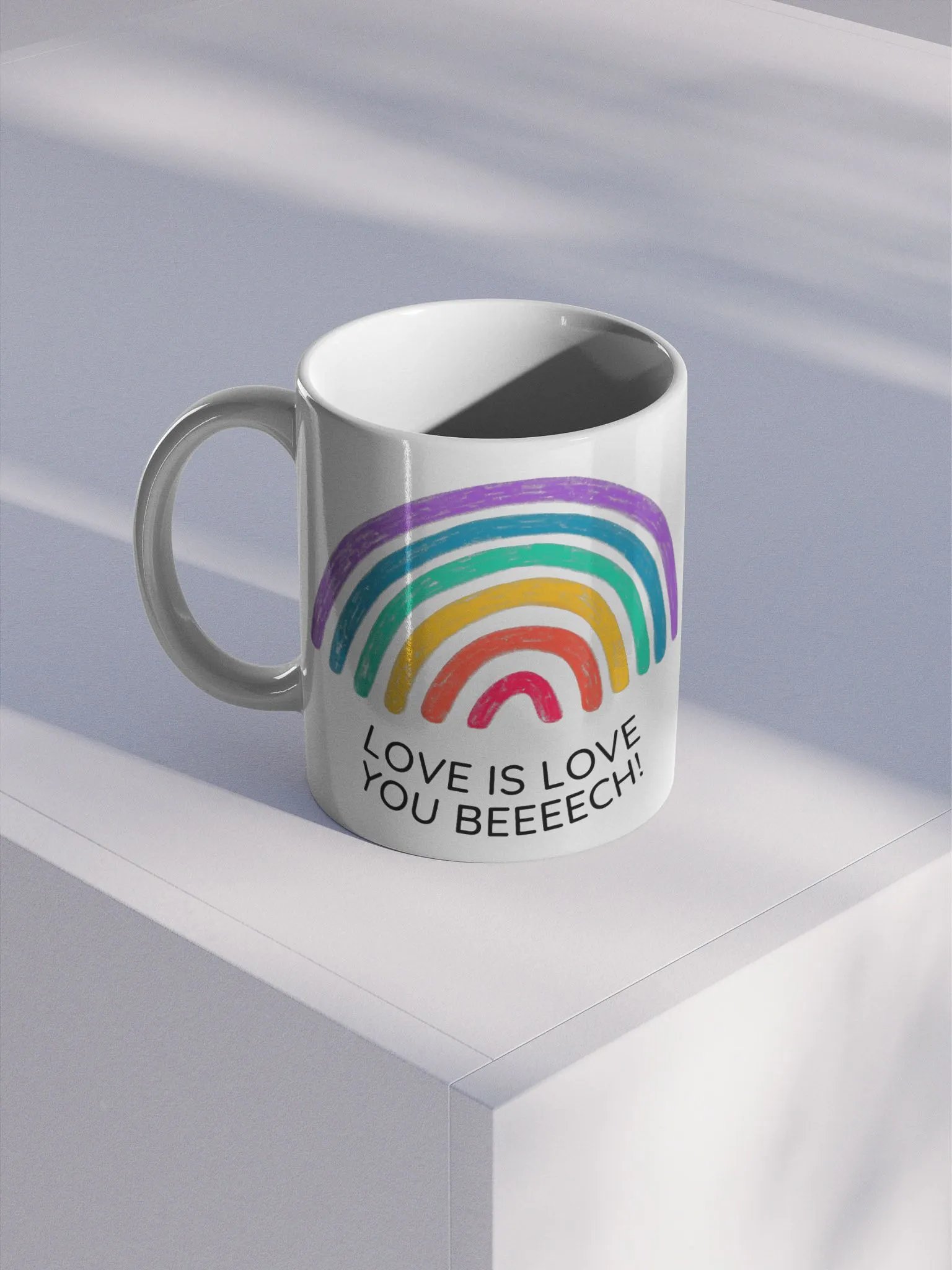 Love is Love Beeeech Mug product image (1)