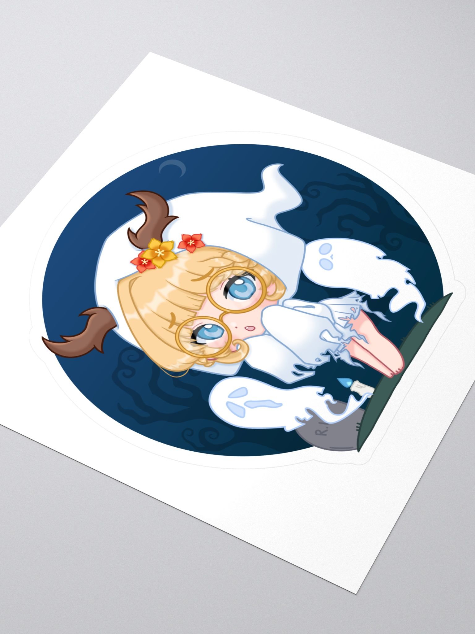 Ghost Lily - Sticker product image (3)