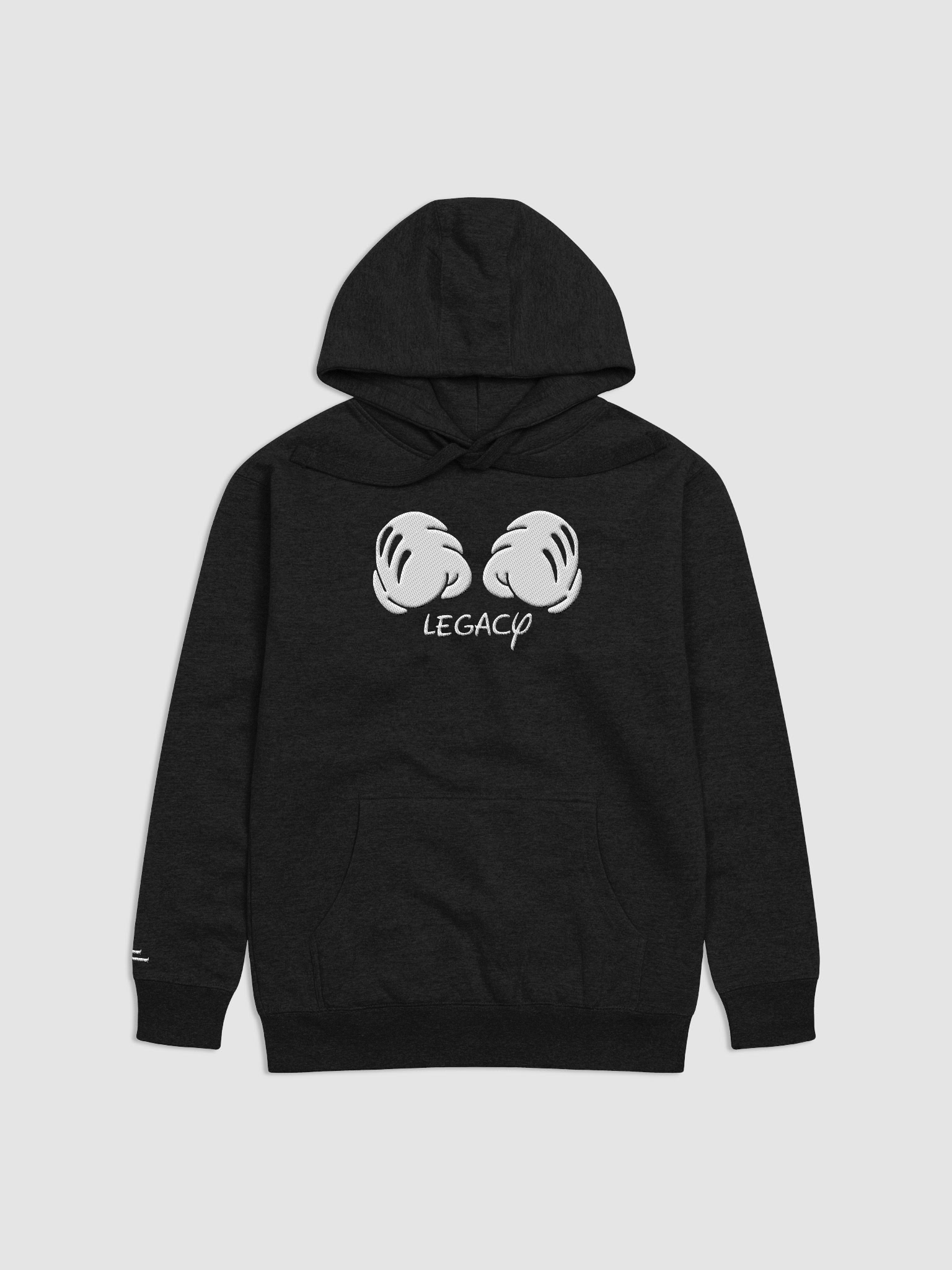 Disnerd Legacy Fists Hoodie | Black product image (1)