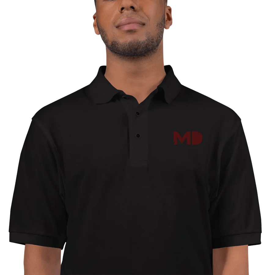 Polo - Chest Logo (Maroon) product image (14)