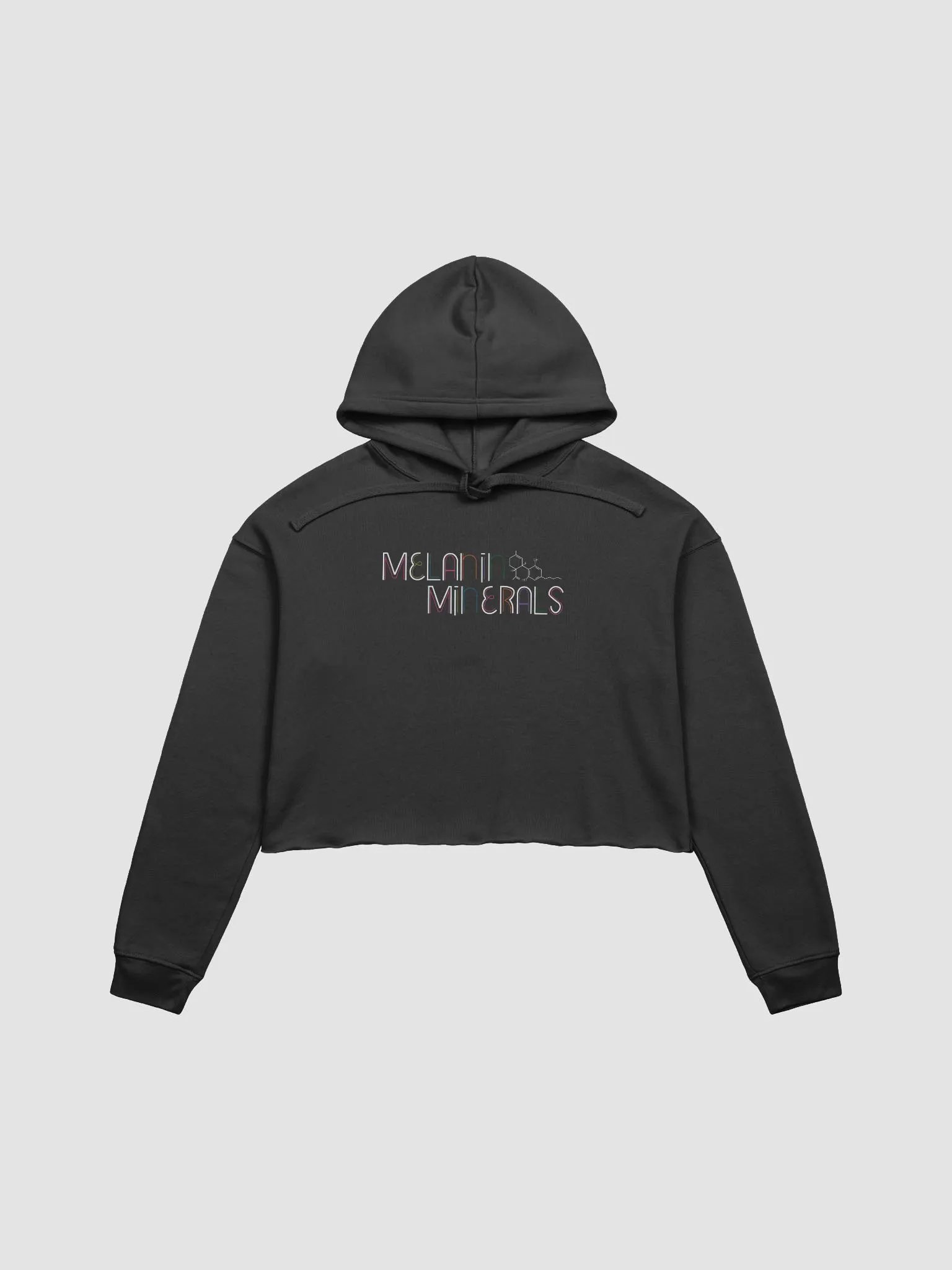 MM White Logo Cropped Hoodie product image (1)