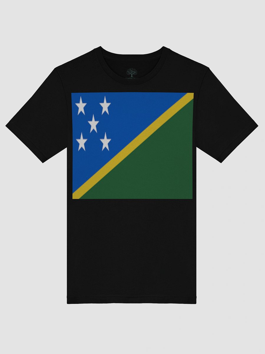 Unisex Supersoft T-Shirt with Solomon Islands Flag Design - Multiple Colours and Sizes Available product image (46)