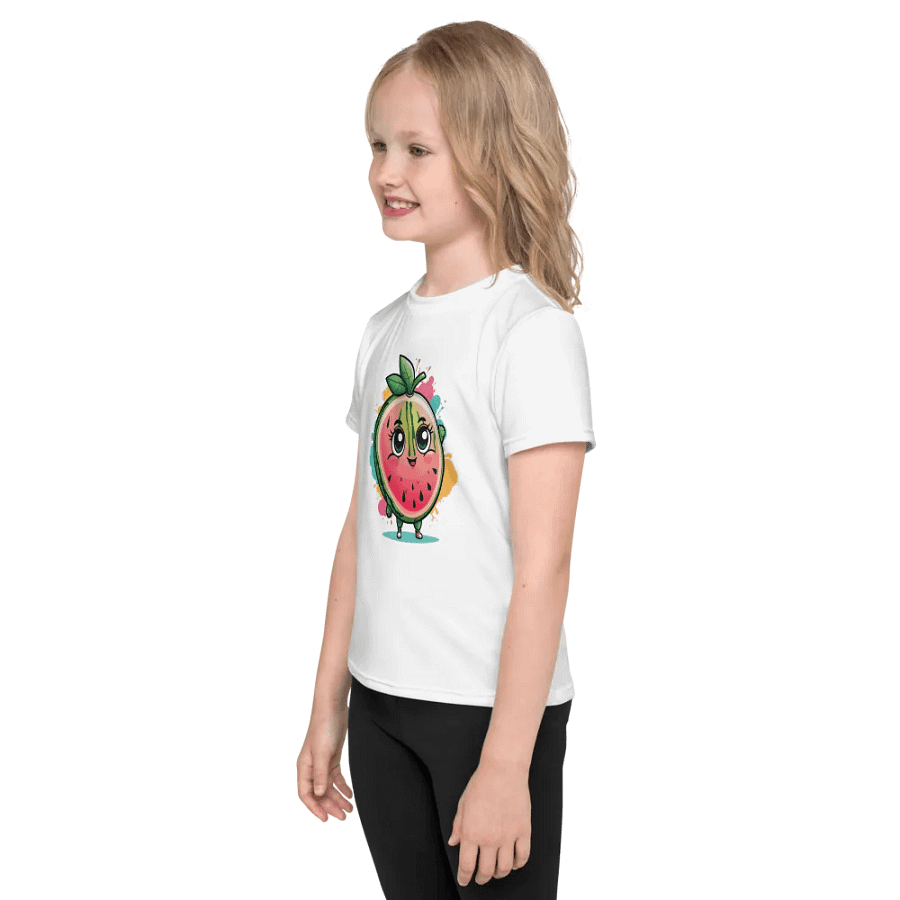 Cheerful Watermelon Kids T-Shirt product image (3)