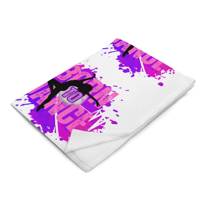 Born to Dance Her Silhouette Throw Blanket product image (14)