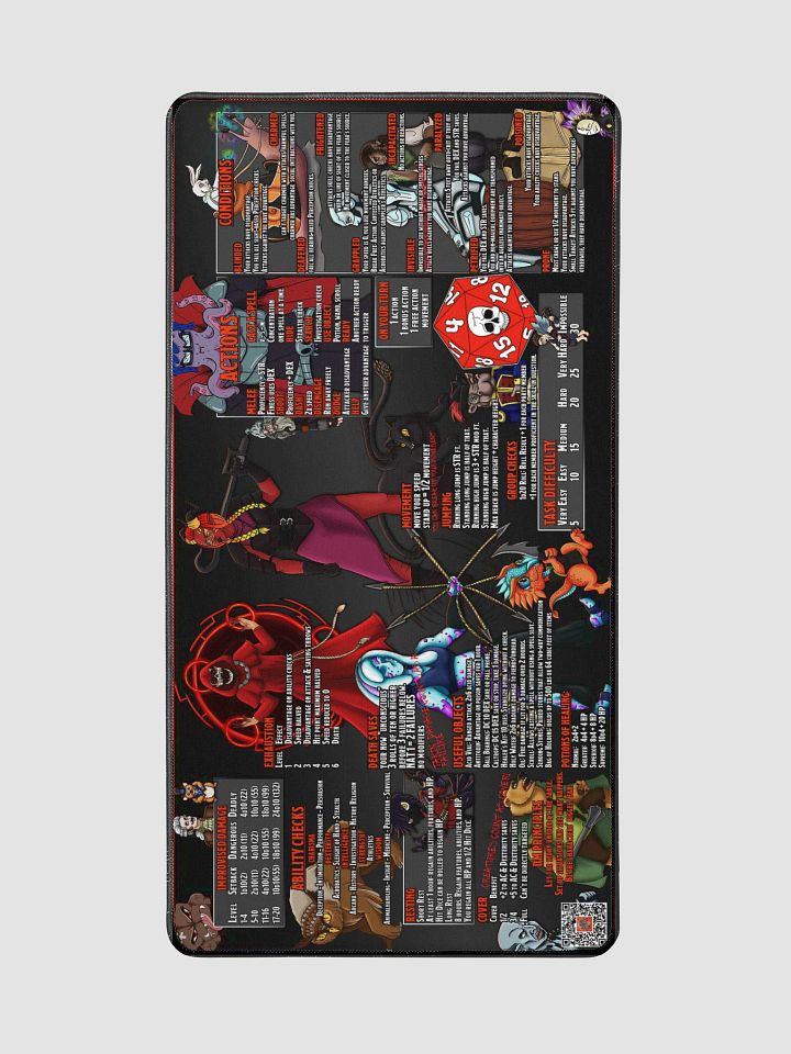 D20 Desk Mat – Grouch Couch Edition product image (2)
