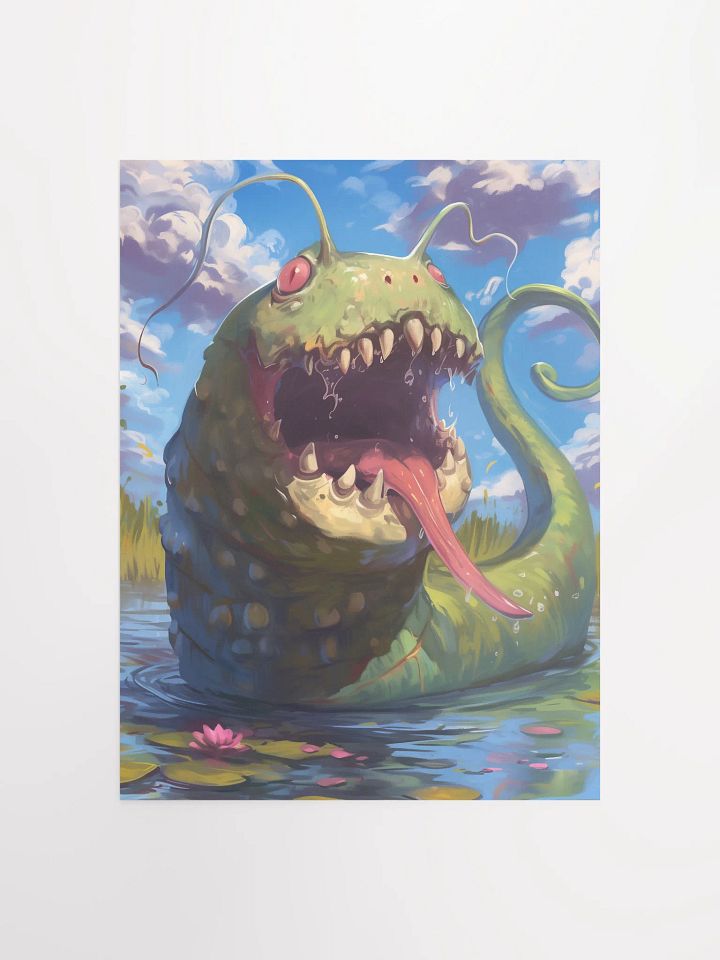 Ethereal Water Creature Poster product image (1)