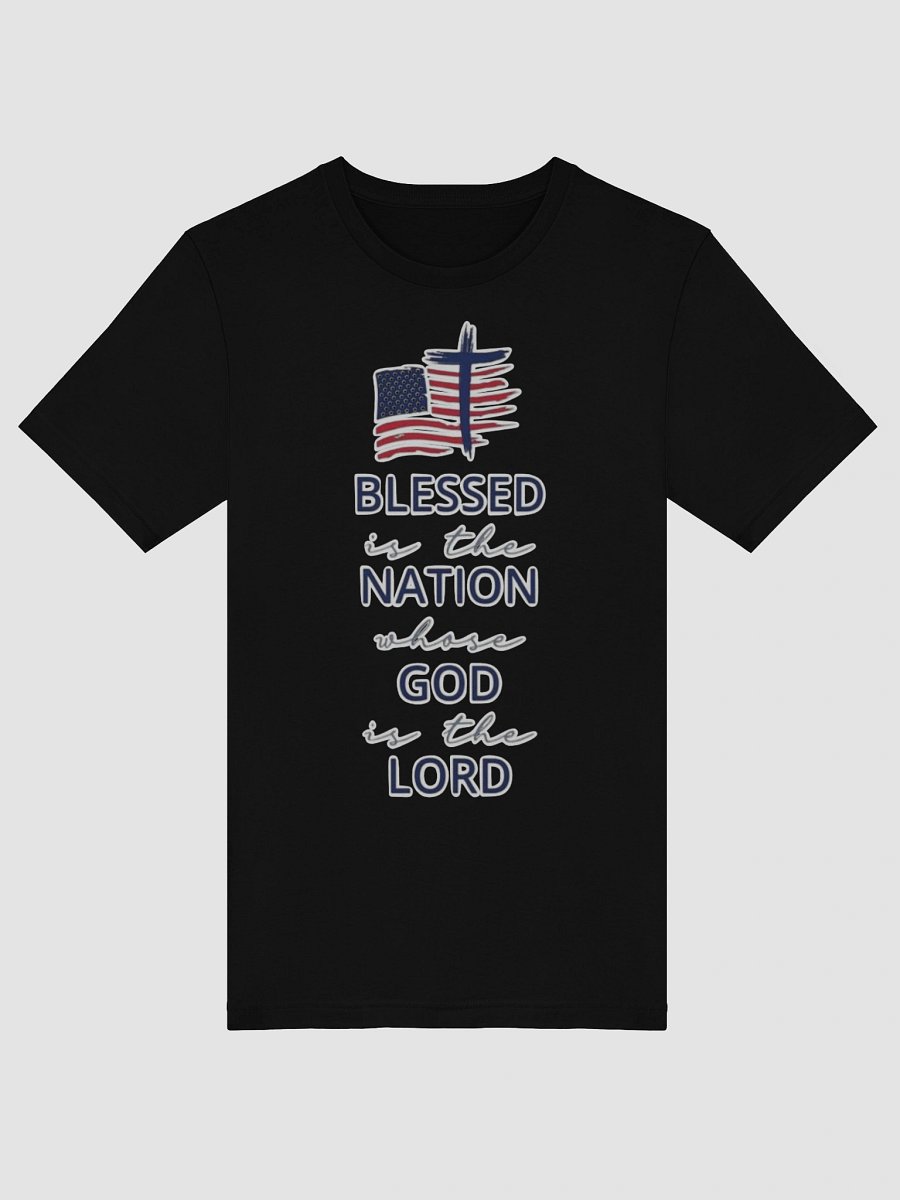 Blessed Nation Flag Tee product image (5)