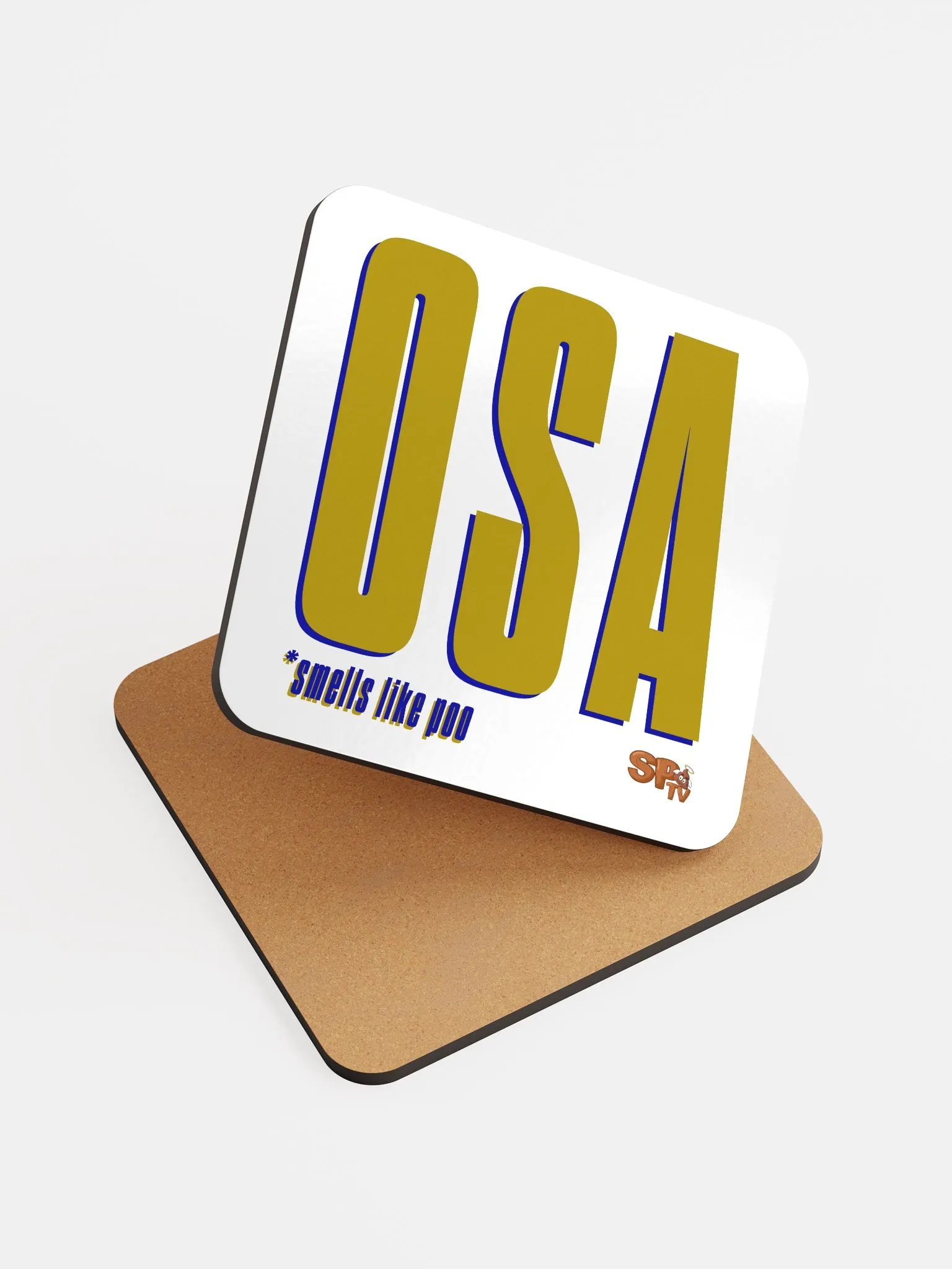 OSA Agent Glossed Cork Coaster product image (6)