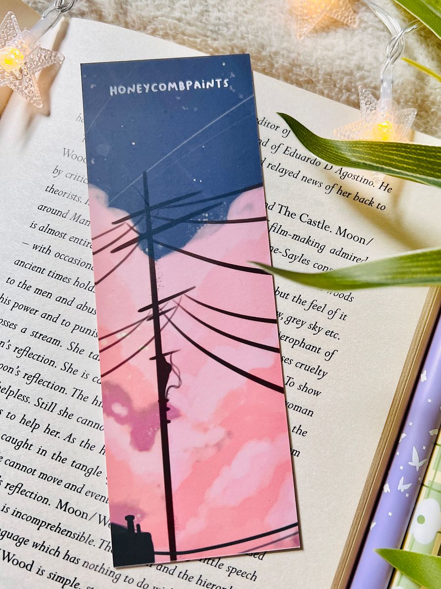 Sunset silhouette Bookmark product image (2)