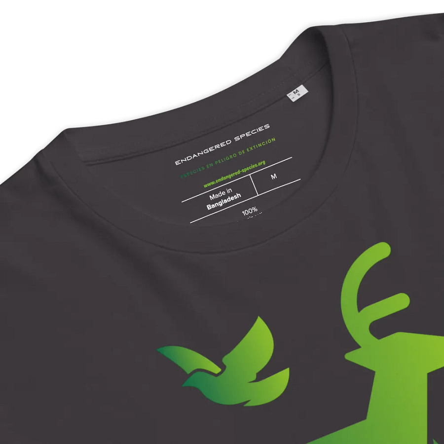 Endangered Species - Mexico - Logo Short-Sleeve Unisex Organic Tee product image (3)