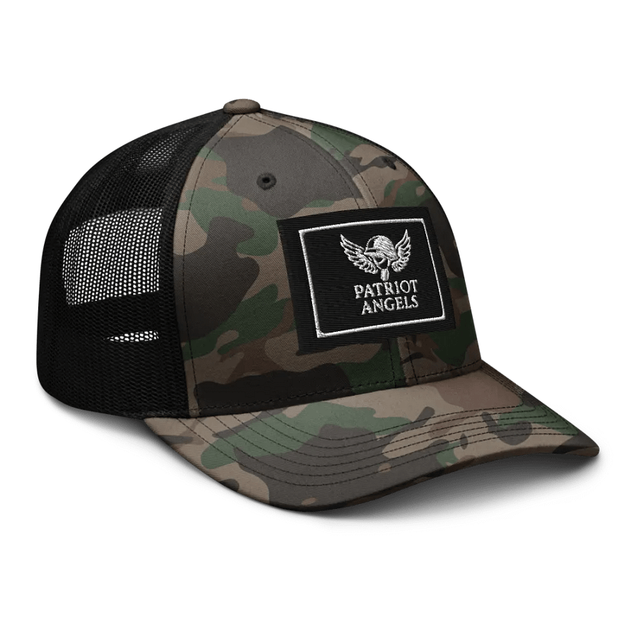 Patriot Angels First Logo Badge - Embroidery Front Cam Hat product image (6)
