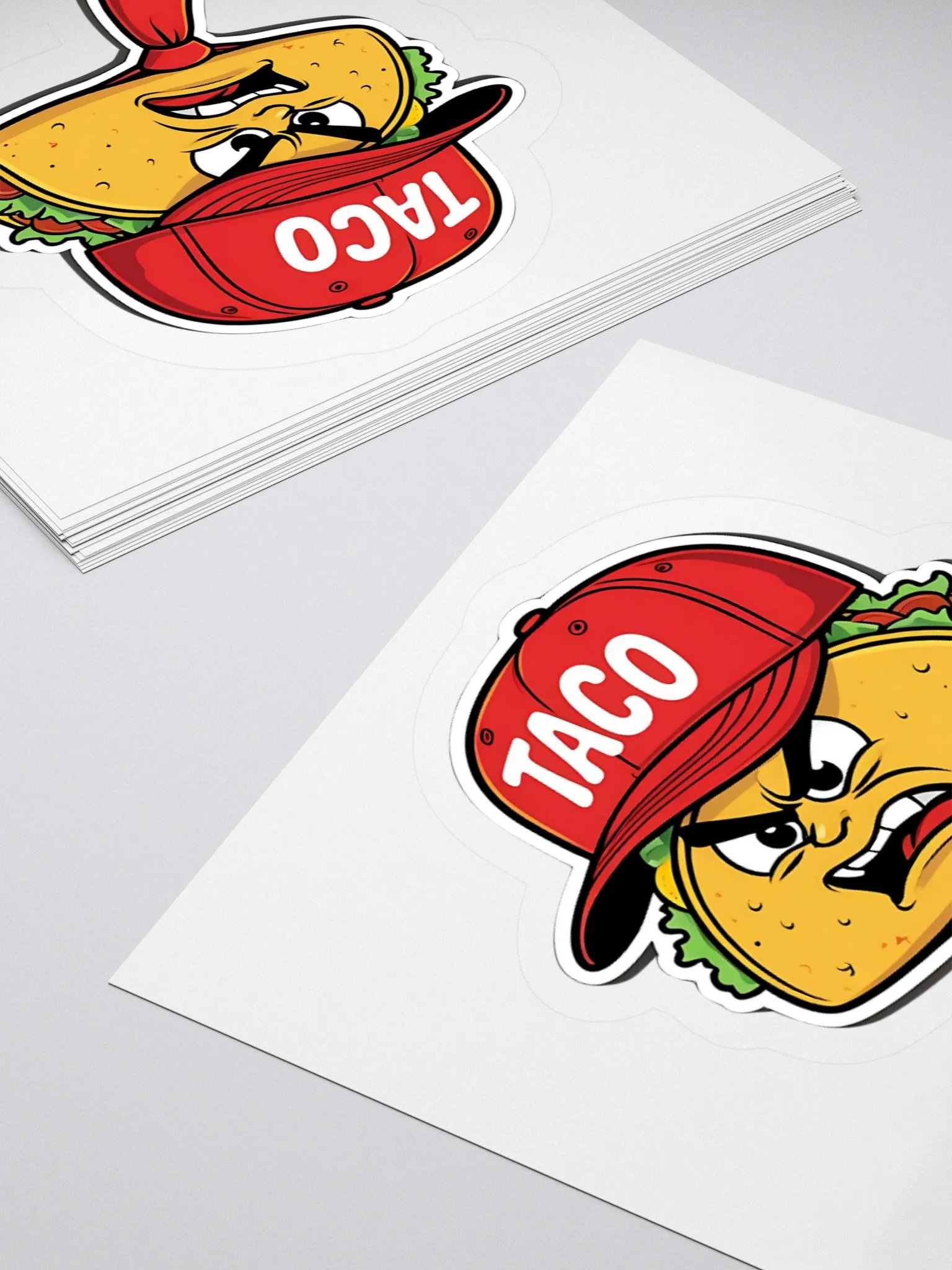 President Taco Kiss Cut Sticker product image (10)